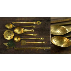 Ahar ✽ Brass ~ Kitchen set { Six piece set }